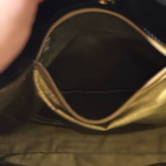 Moschino Patent Leather Signature Logo Bag - Picture 16 of 17